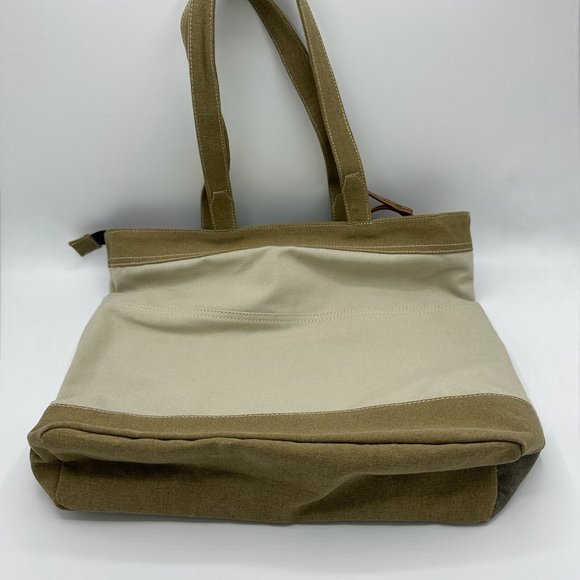 *SOLD* Life is Short "Live, Love, Create" Up-Cycled CanvasTote by Mona B - Picture 5 of 9